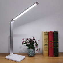 Load image into Gallery viewer, LED Desk Lamp 5 Color Modes x5 Dimable Levels Touch USB Chargeable Reading Eye-protect with timer Led Table lamp