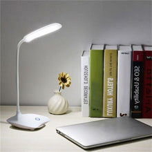 Load image into Gallery viewer, USB Rechargeable LED Desks Table Lamp Adjustable intensity Reading Light Touch Switch Desk Lamps 3 Modes Desk Lamps